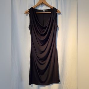DKNY Draped Little Black Dress